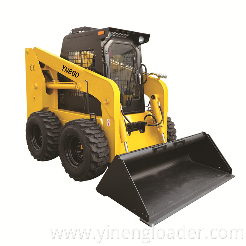 Small Skid Steer Loader